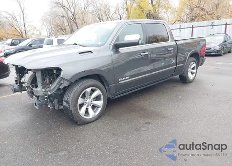 2019 Ram 1500 Limited 4X4 6'4 Box z USA, uszkodzony, nr VIN 1C6SRFPT8KN539495